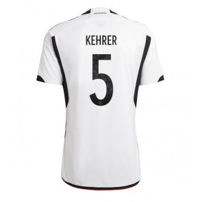 Tyskland Thilo Kehrer #5 Hjemmebanetrøje VM 2022 Kort ærmer